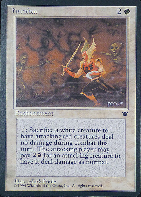 Magic the Gathering: Fallen Empires

Heroism Fallen Empires U0006