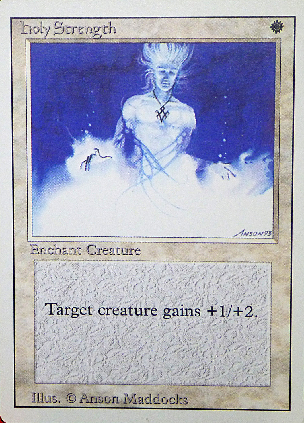 Magic the Gathering: Revised/3rd Edition
Holy Strength - Revised - Common - 024