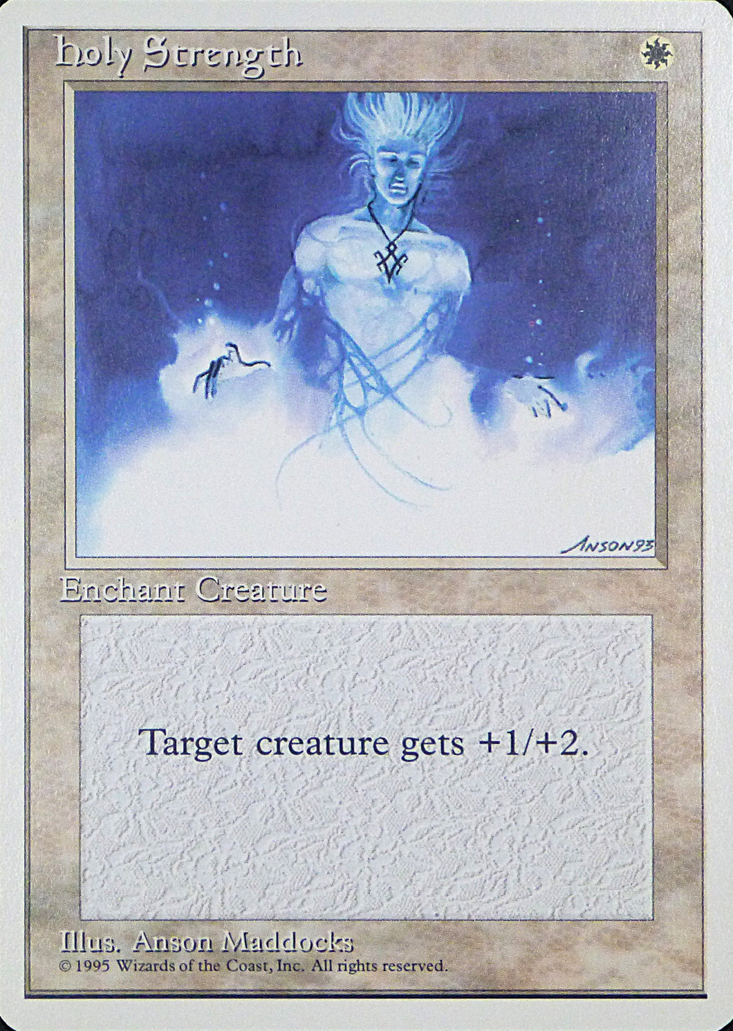 Magic the Gathering: Fourth Edition

Holy Strength Fourth C0030