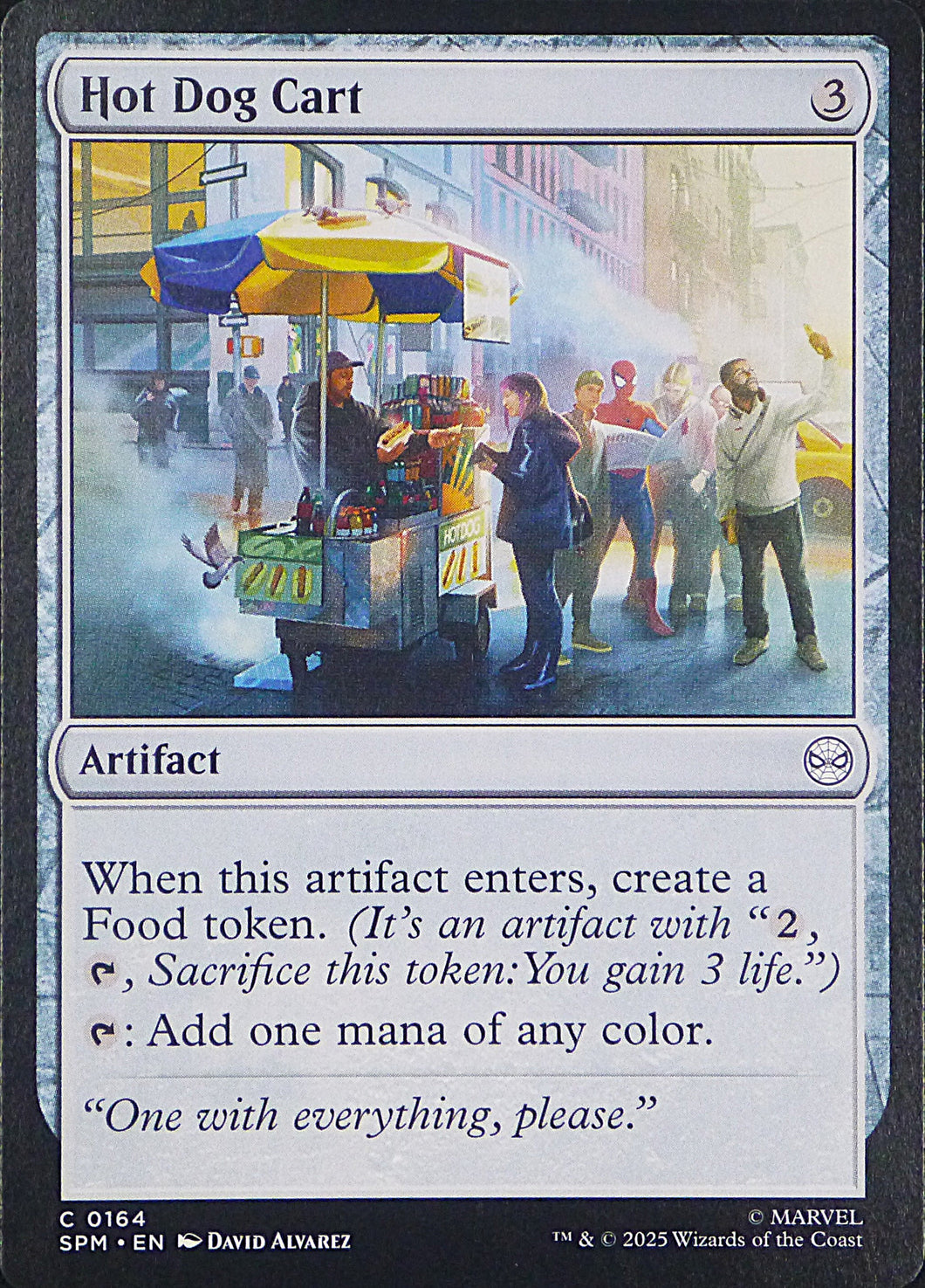 Magic the Gathering: Spider-Man

Hot Dog Cart SPM C0164