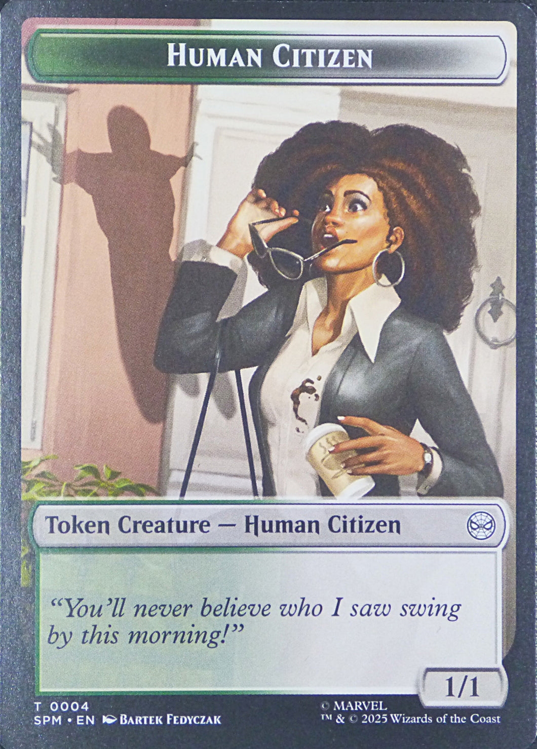 Magic the Gathering: Spider-Man

Human Citizen SPM T0004 