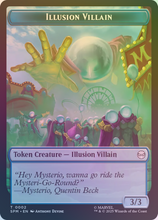 Load image into Gallery viewer, Illusion Villain / Spider (Spider-Man Token Foil)
