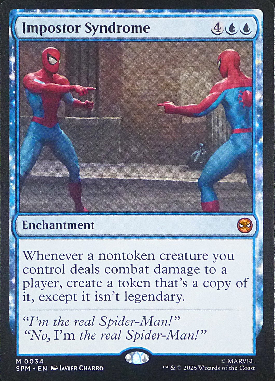 Magic the Gathering: Spider-Man

Impostor Syndrome SPM M0034
