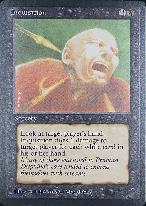 Magic the Gathering: The Dark

Inquisition The Dark C0047