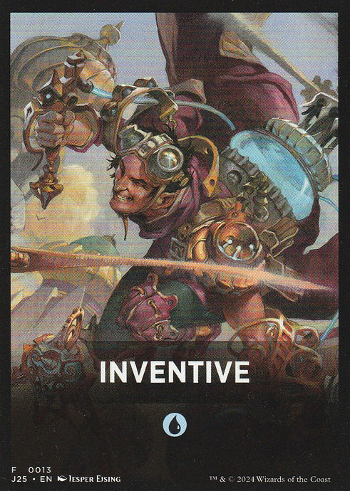 Magic the Gathering: Foundations Jumpstart Inventive J25 F0013