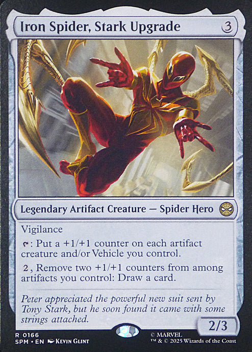 Magic the Gathering: Spider-Man

Iron Spider, Stark Upgrade SPM R0166