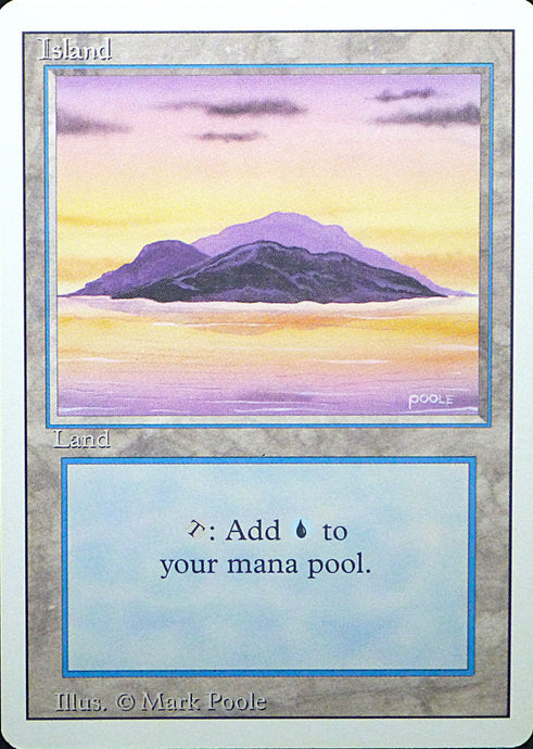 Magic the Gathering: Revised/3rd Edition
Island - Revised - Common - 295