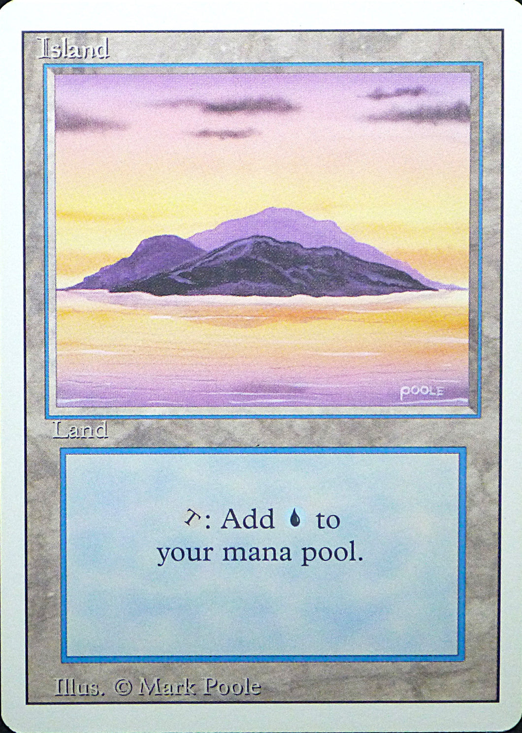 Magic the Gathering: Revised/3rd Edition
Island - Revised - Common - 295