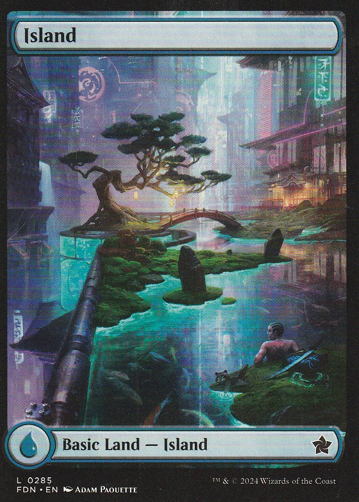 Magic the Gathering: Foundations Island FDN L0285 Non-Foil