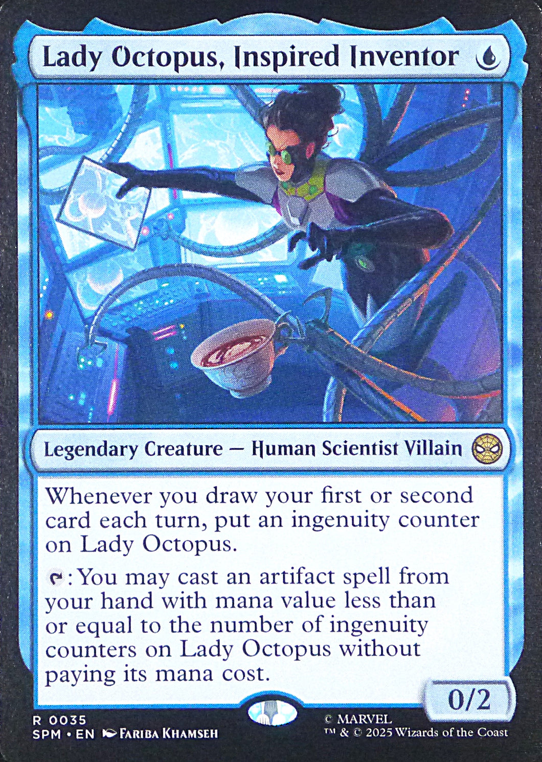 Magic the Gathering: Spider-Man

Lady Octopus, Inspired Inventor SPM R0035