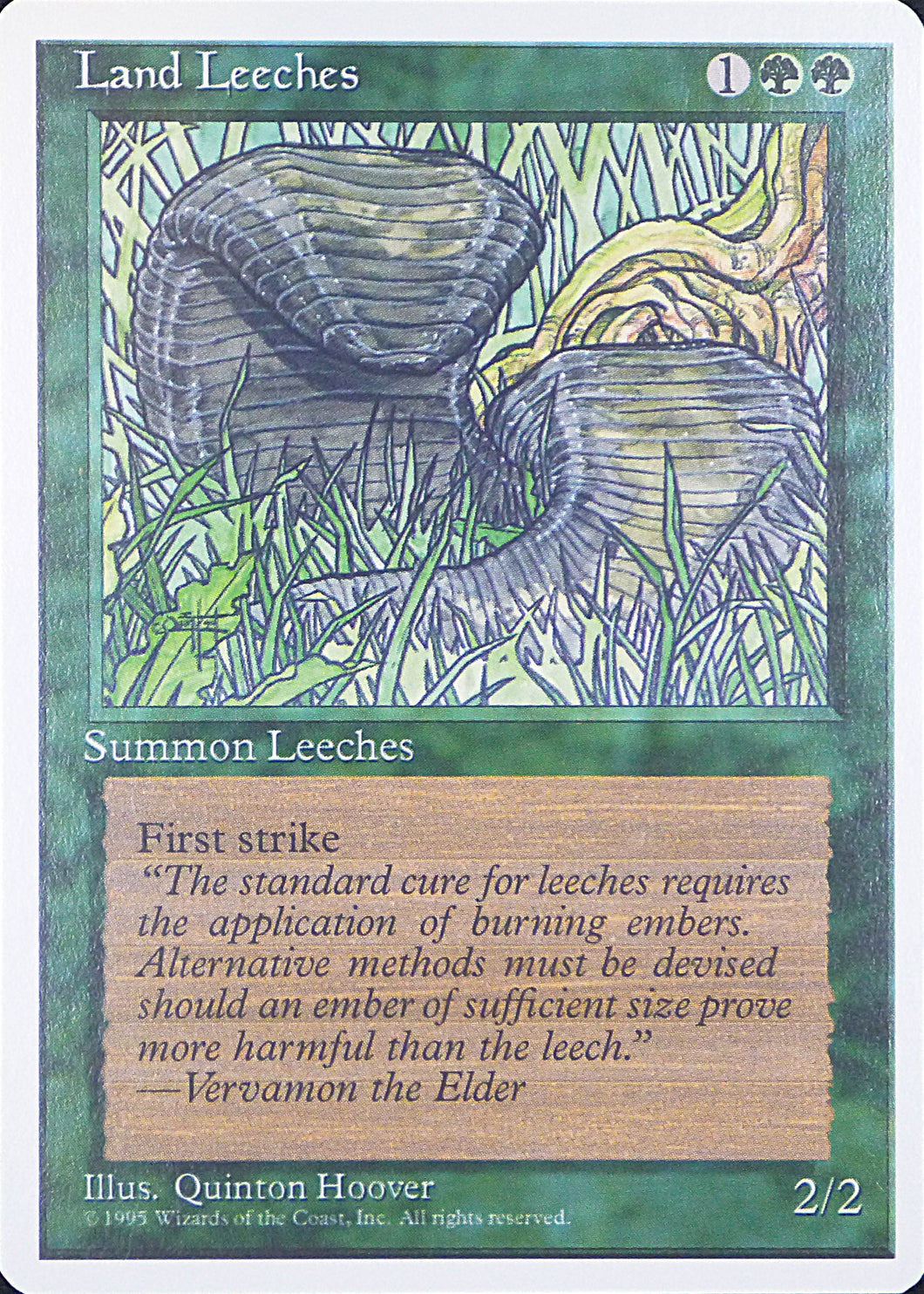 Magic the Gathering: Fourth Edition

Land Leeches Fourth C0255