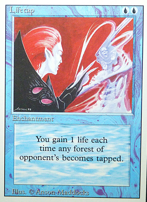 Magic the Gathering: Revised/3rd Edition
Lifetap - Revised - Uncommon - 063