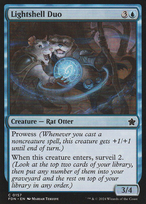Magic the Gathering: Foundations Lightshell Duo FDN C0157 Non-Foil