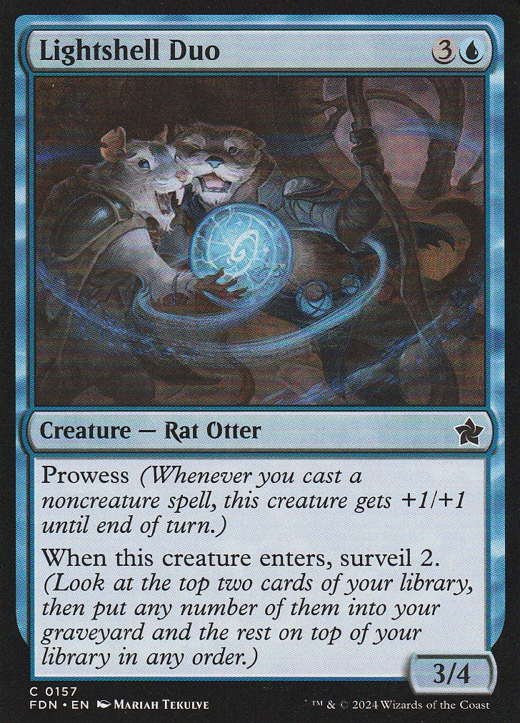Magic the Gathering: Foundations Lightshell Duo FDN C0157 Non-Foil