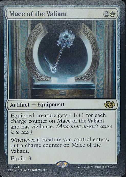 Magic the Gathering: Foundations Jumpstart

Mace of the Valiant J25 R0221