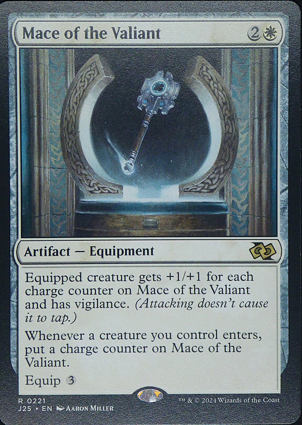 Magic the Gathering: Foundations Jumpstart

Mace of the Valiant J25 R0221