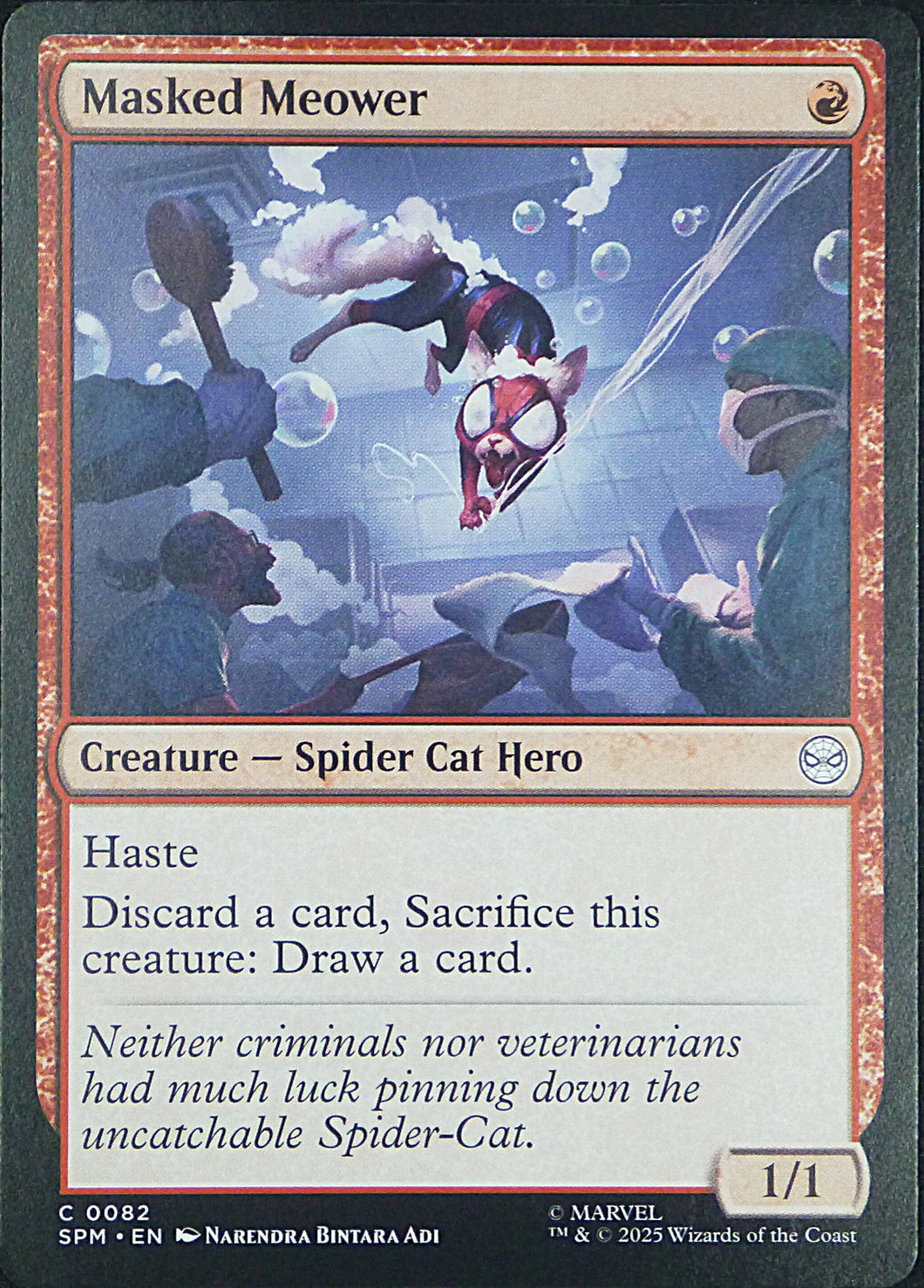 Magic the Gathering: Spider-Man

Masked Meower SPM C0082