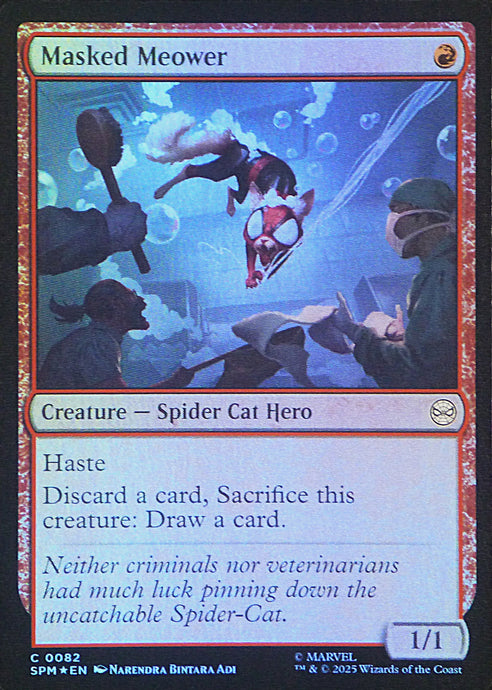 Magic the Gathering: Spider-Man

Masked Meower SPM C0082 - Foil