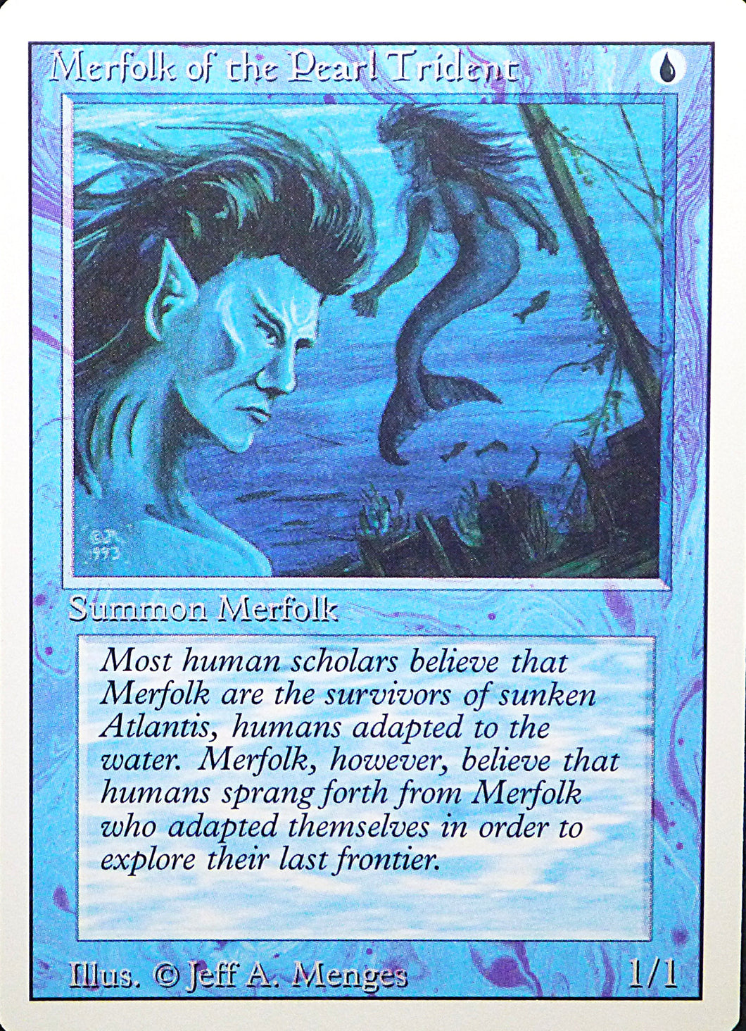 Magic the Gathering: Revised/3rd Edition
Merfolk of the Pearl Trident - Revised - Common - 068
