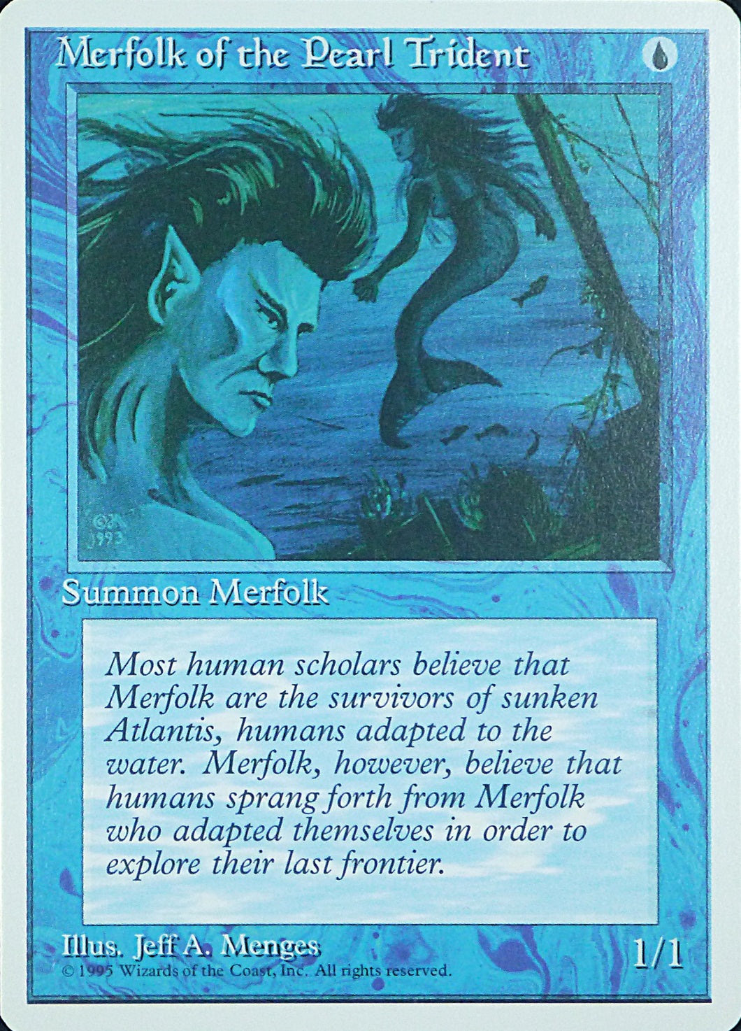Magic the Gathering: Fourth Edition

Merfolk of the Pearl Trident Fourth C0086