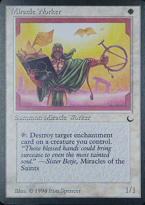 Magic the Gathering: The Dark

Miracle Worker The Dark C0013