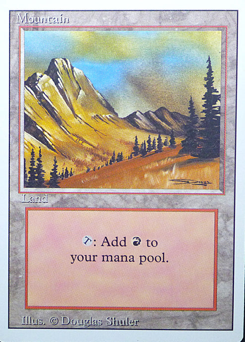 Magic the Gathering: Revised/3rd Edition

Mountain - Revised - Common - 303