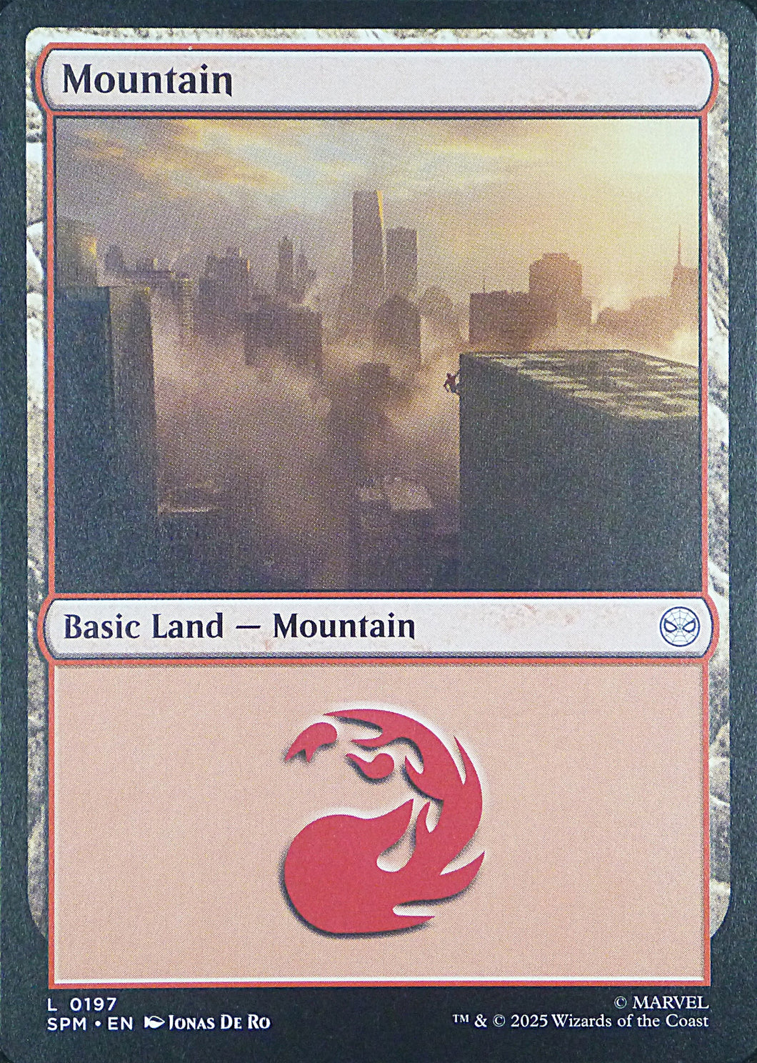 Magic the Gathering: Spider-Man

Mountain SPM L0197