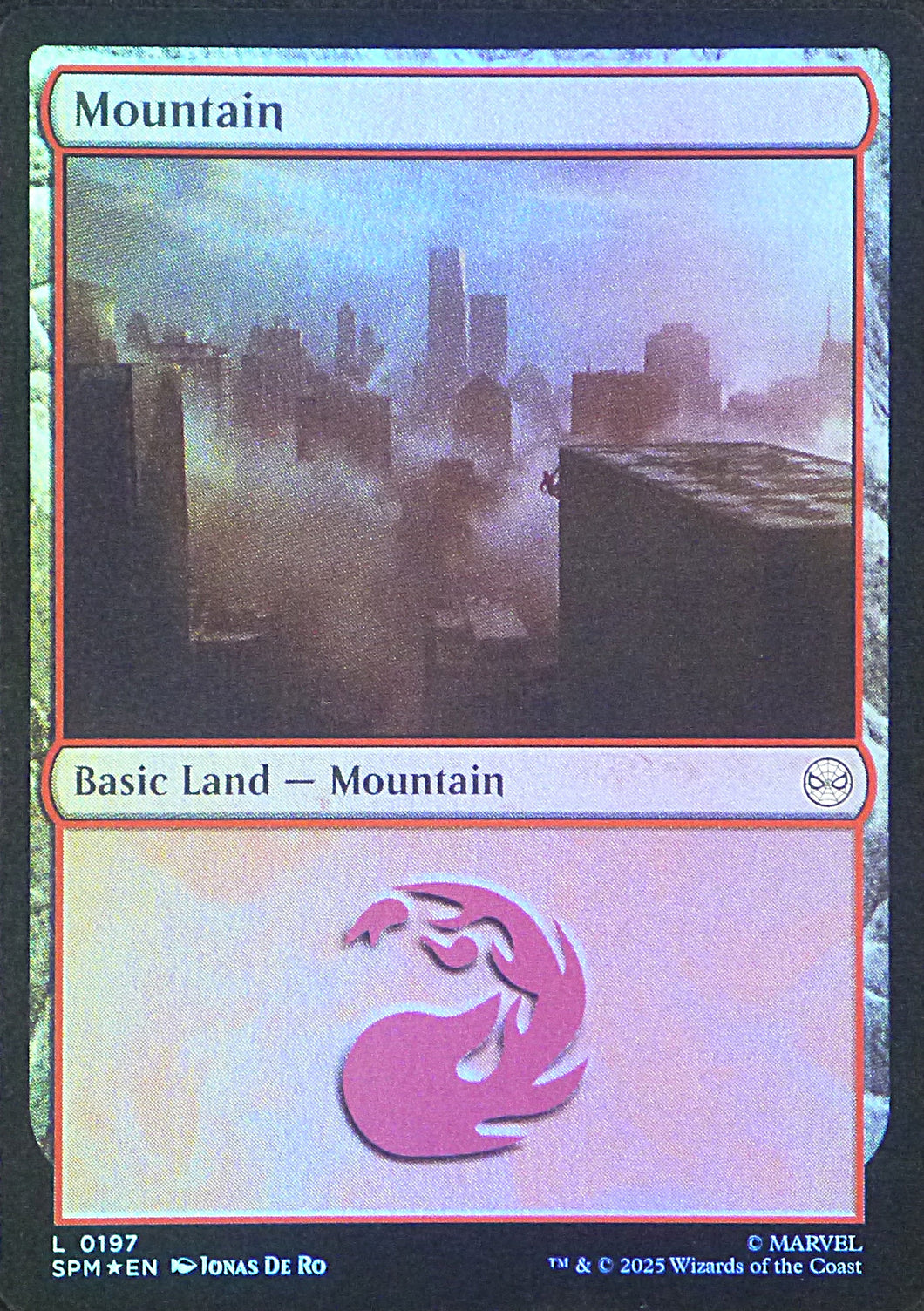 Magic the Gathering: Spider-Man

Mountain SPM L0197 - Foil