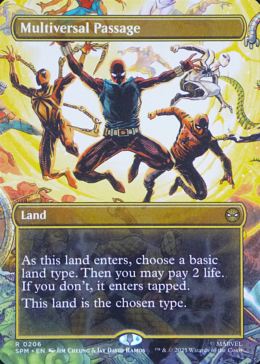 Magic the Gathering: Spider-Man

Multiversal Passage SPM R0206