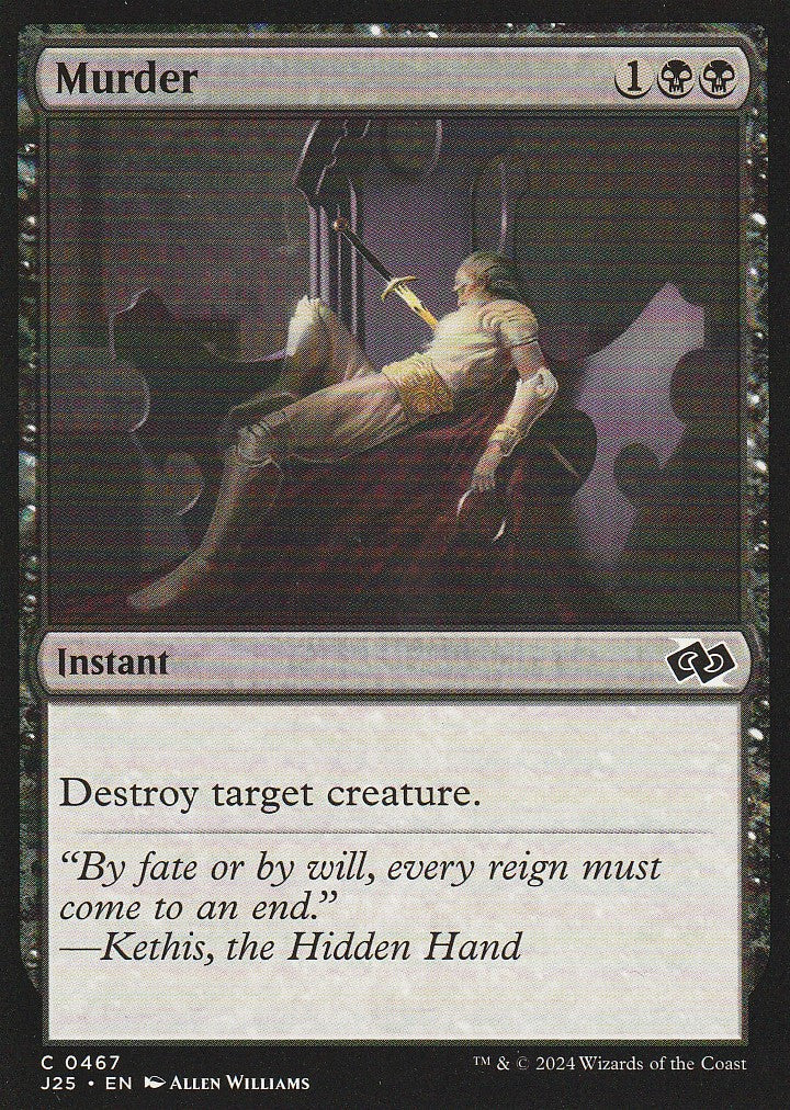 Magic the Gathering: Foundations Jumpstart Murder J25 C0467