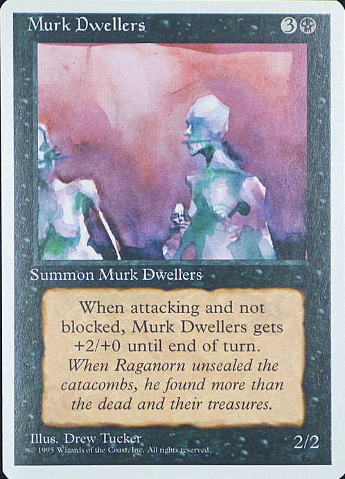 Magic the Gathering: Fourth Edition

Murk Dwellers Fourth C0148