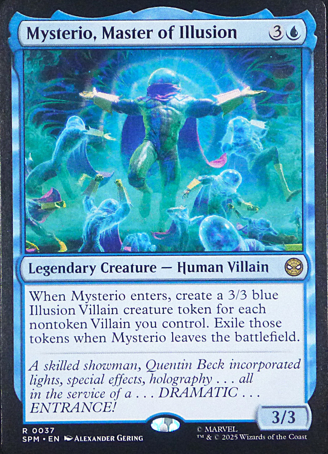 Magic the Gathering: Spider-Man

Mysterio, Master of Illusion SPM R0037