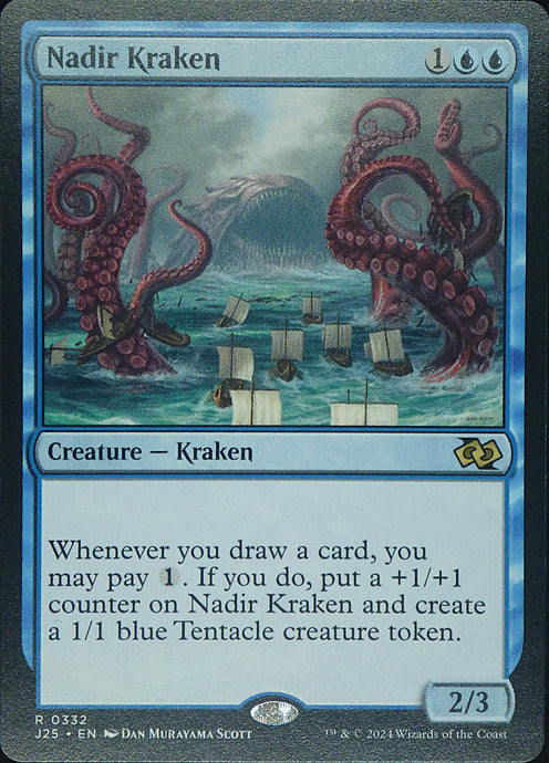 Magic the Gathering: Foundations Jumpstart

Nadir Kraken J25 R0332