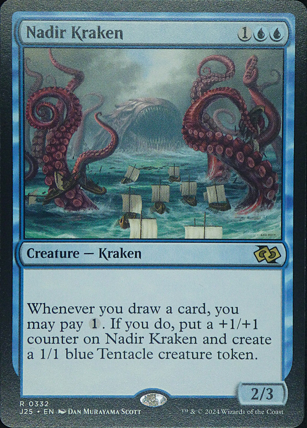 Magic the Gathering: Foundations Jumpstart

Nadir Kraken J25 R0332