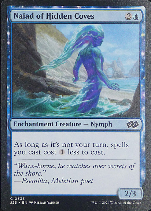 Magic the Gathering: Foundations Jumpstart

Naiad of Hidden Coves J25 C0333