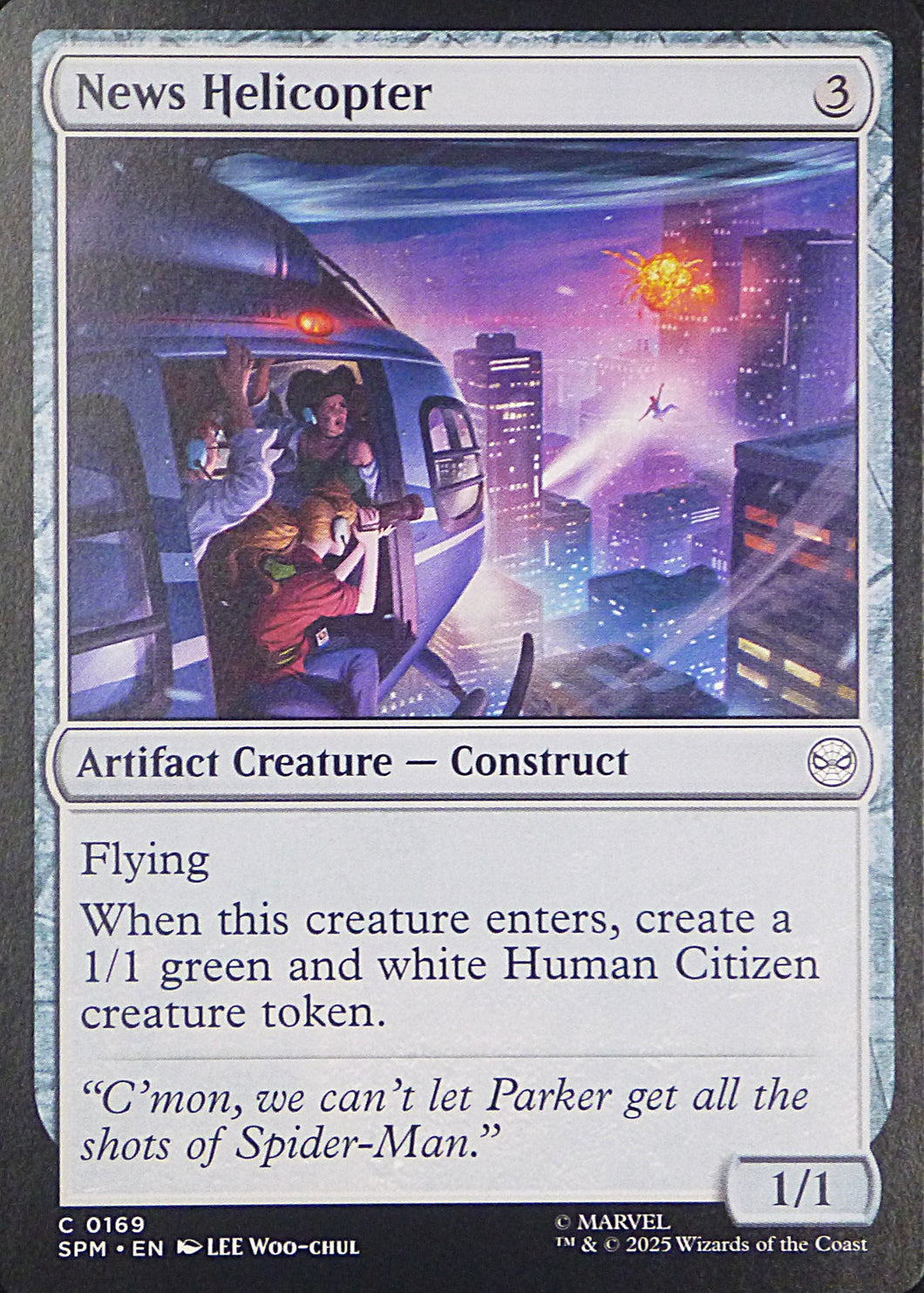 Magic the Gathering: Spider-Man

News Helicopter SPM C0169