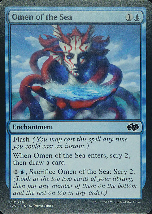 Magic the Gathering: Foundations Jumpstart

Omen of the Sea J25 C0336