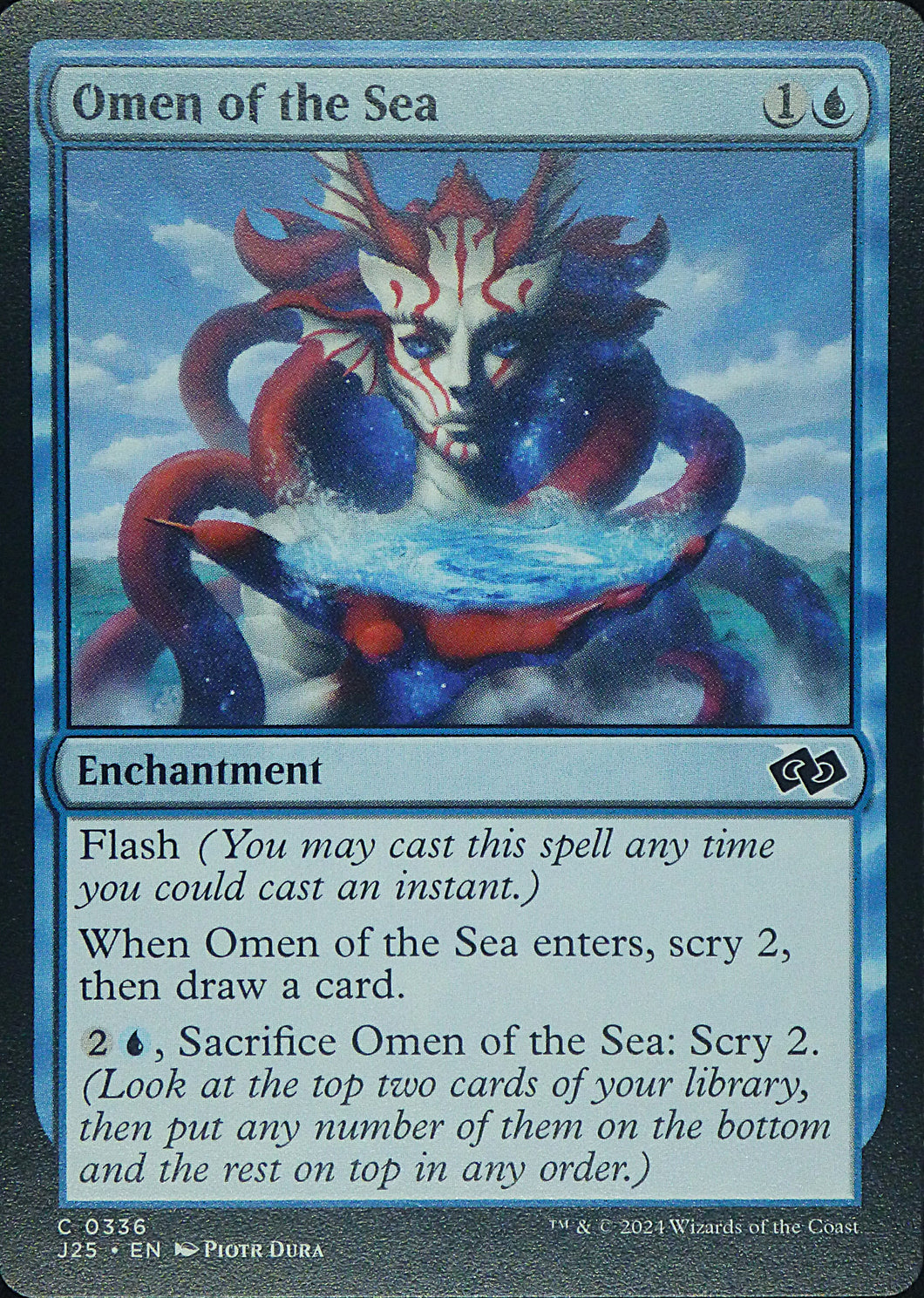 Magic the Gathering: Foundations Jumpstart

Omen of the Sea J25 C0336