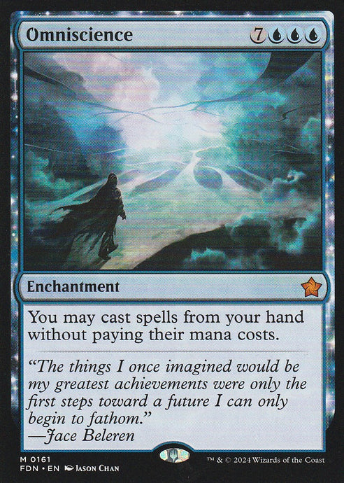 Magic the Gathering: Foundations Omniscience FDN M0161