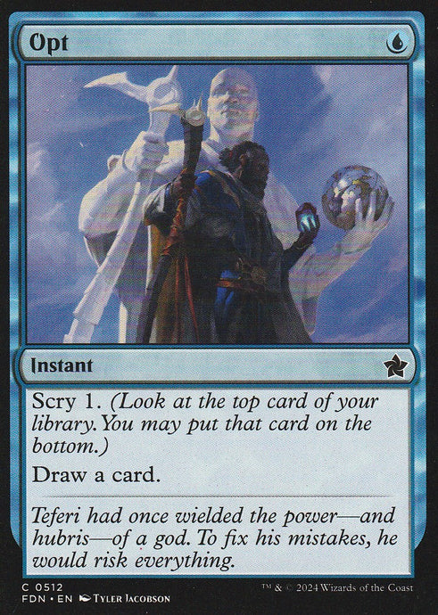 Magic the Gathering: Foundations Opt FDN C0512 Non-Foil