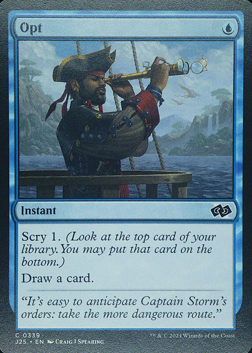 Magic the Gathering: Foundations Jumpstart

Opt J25 C0339
