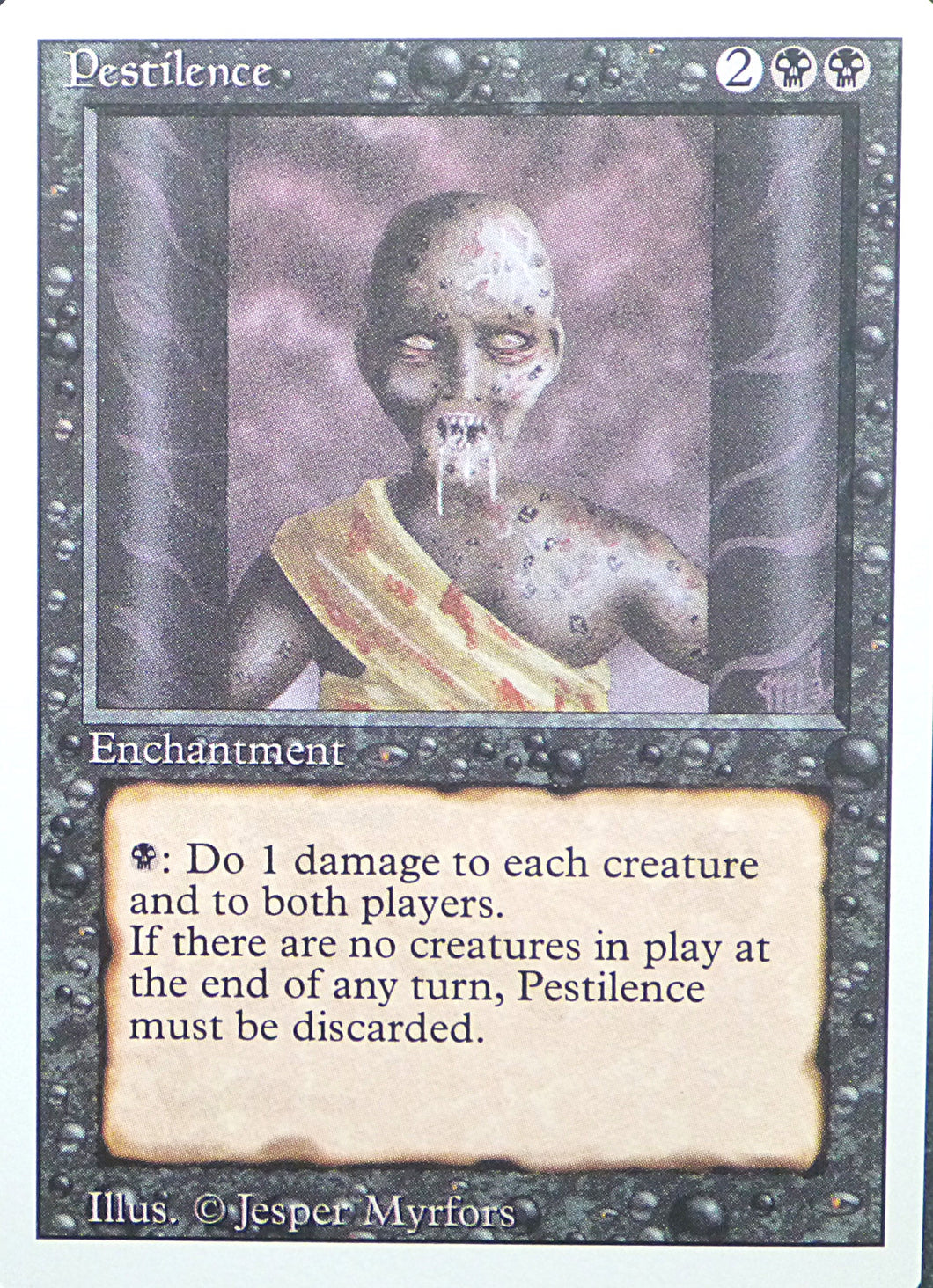 Magic the Gathering: Revised/3rd Edition
Pestilence - Revised - Common - 122