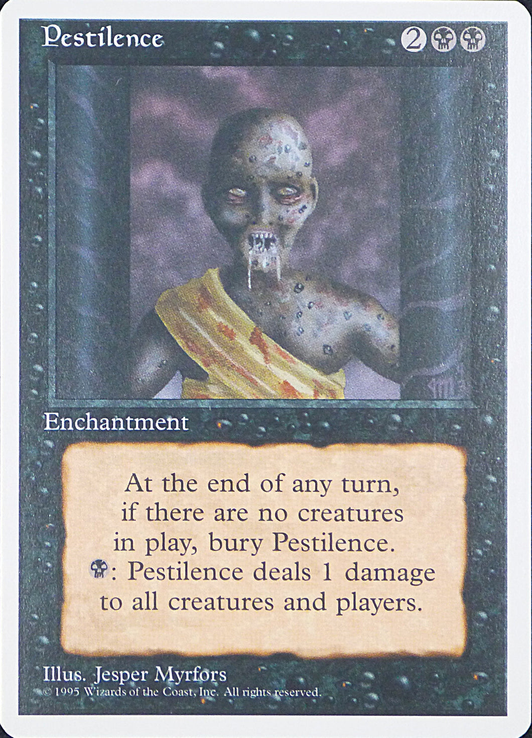 Magic the Gathering: Fourth Edition

Pestilence Fourth C0152