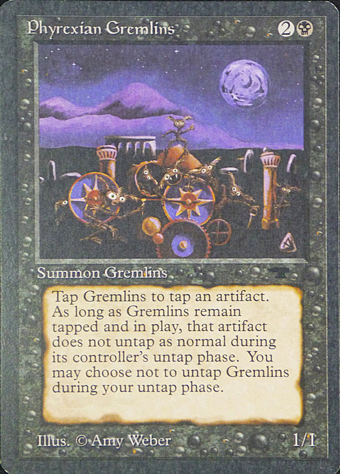 Magic the Gathering: Antiquities

Phyrexian Gremlins Antiquities C0018