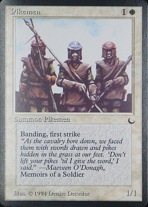 Magic the Gathering: The Dark

Pikemen The Dark C0015