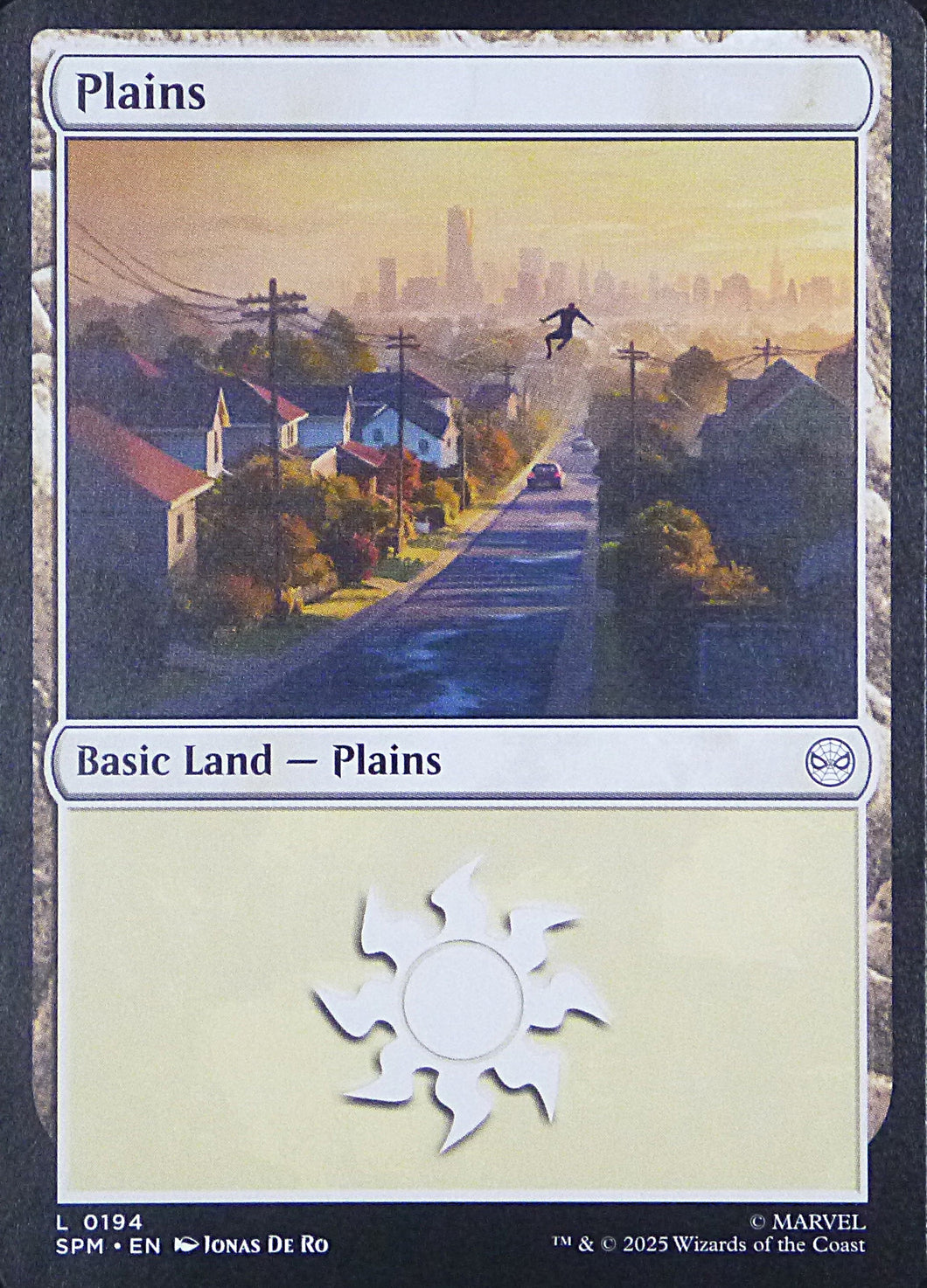 Magic the Gathering: Spider-Man

Plains SPM L0194