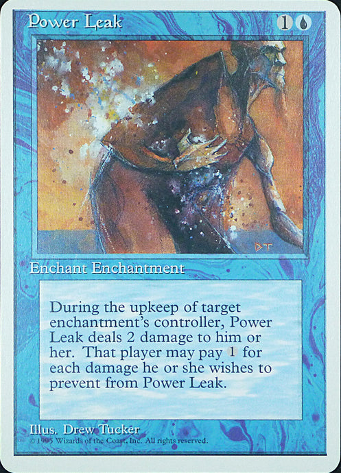 Magic the Gathering: Fourth Edition

Power Leak Fourth C0092