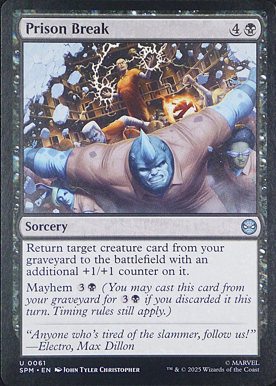 Magic the Gathering: Spider-Man

Prison Break SPM U0061