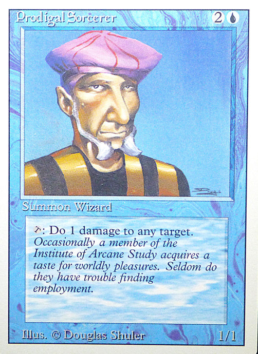 Magic the Gathering: Revised/3rd Edition
Prodigal Sorcerer - Common - 075