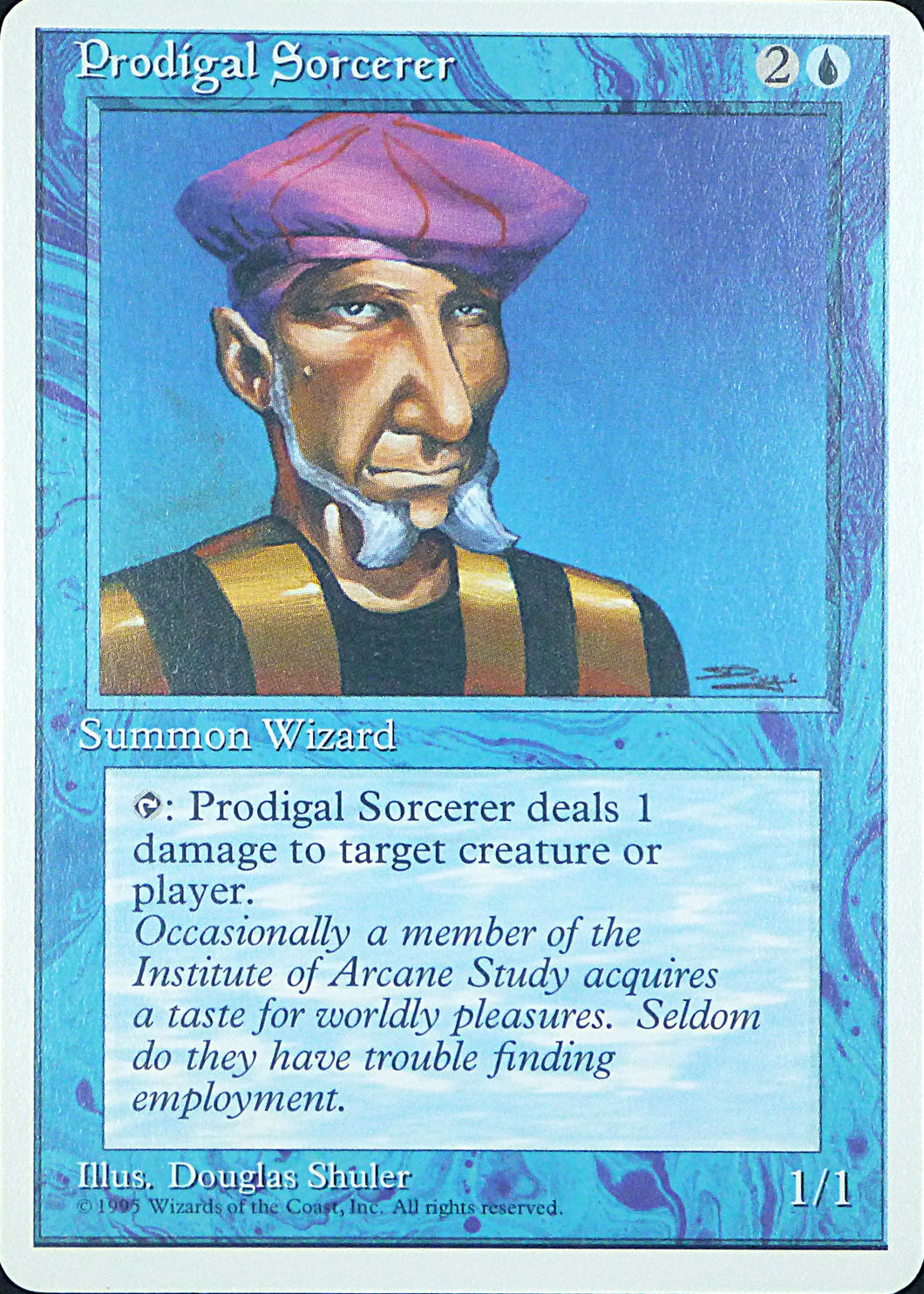 Magic the Gathering: Fourth Edition

Prodigal Sorcerer Fourth C0094